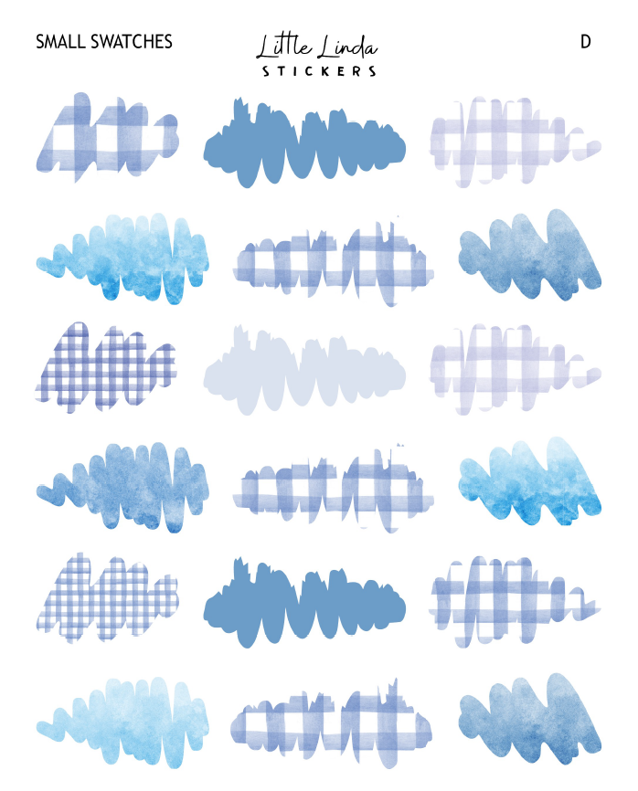 Gingham - Sky Blue