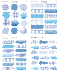 Gingham - Sky Blue