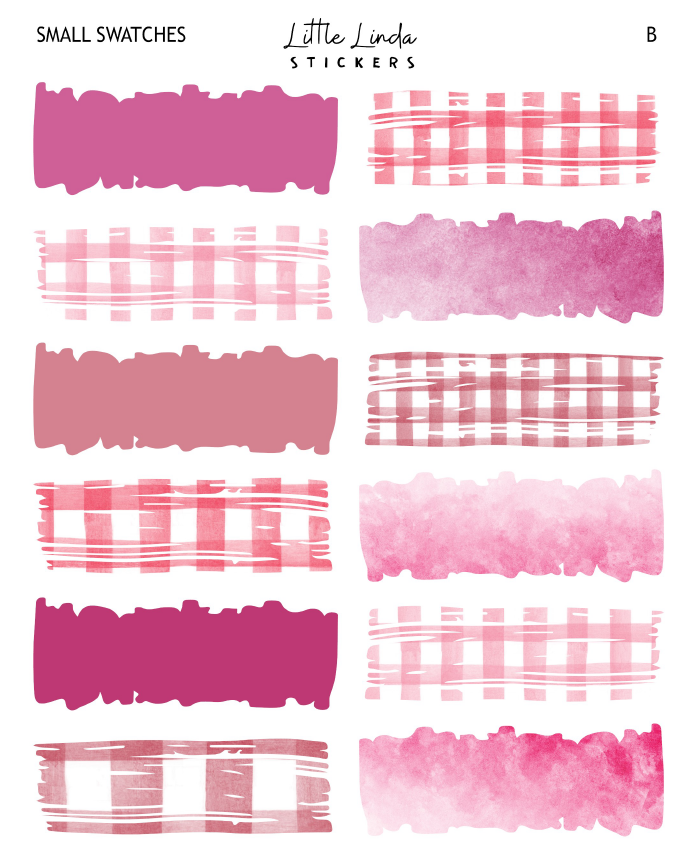 Gingham - Raspberry