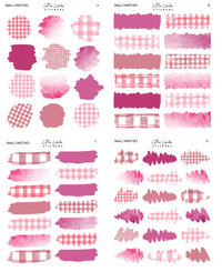 Gingham - Raspberry