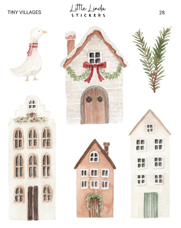 Christmas 2025 | Tiny Villages 25 - 28