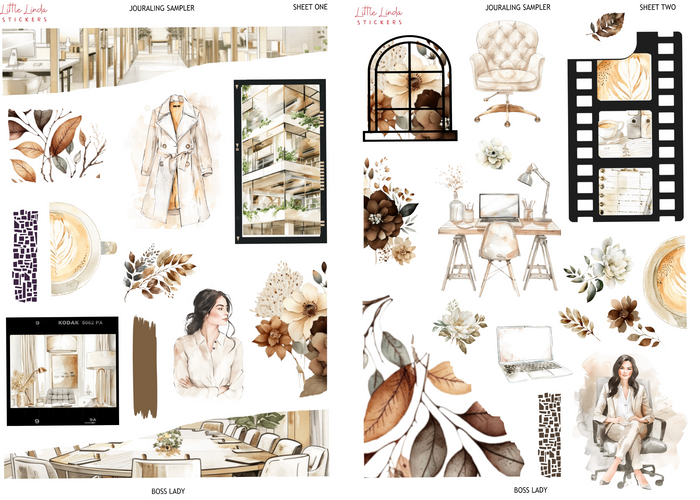2025 Jul | Boss Lady | Journaling Kit