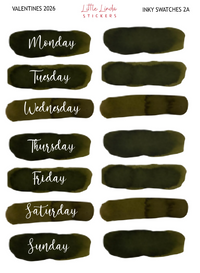 Valentines 2026 | Inky Swatches 2