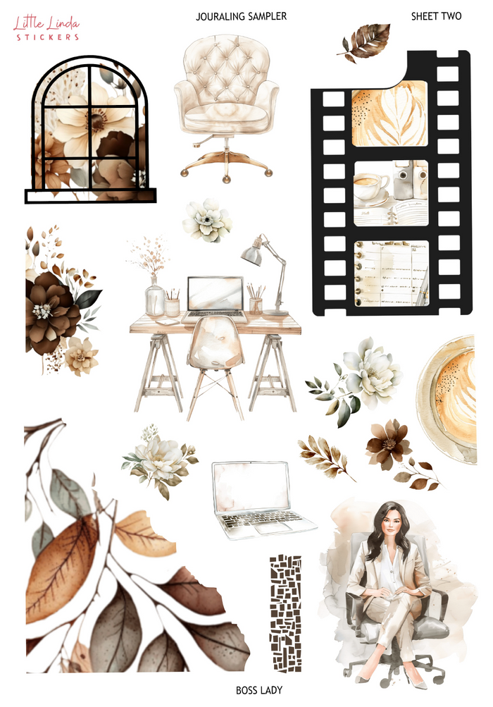 2025 Jul | Boss Lady | Journaling Kit