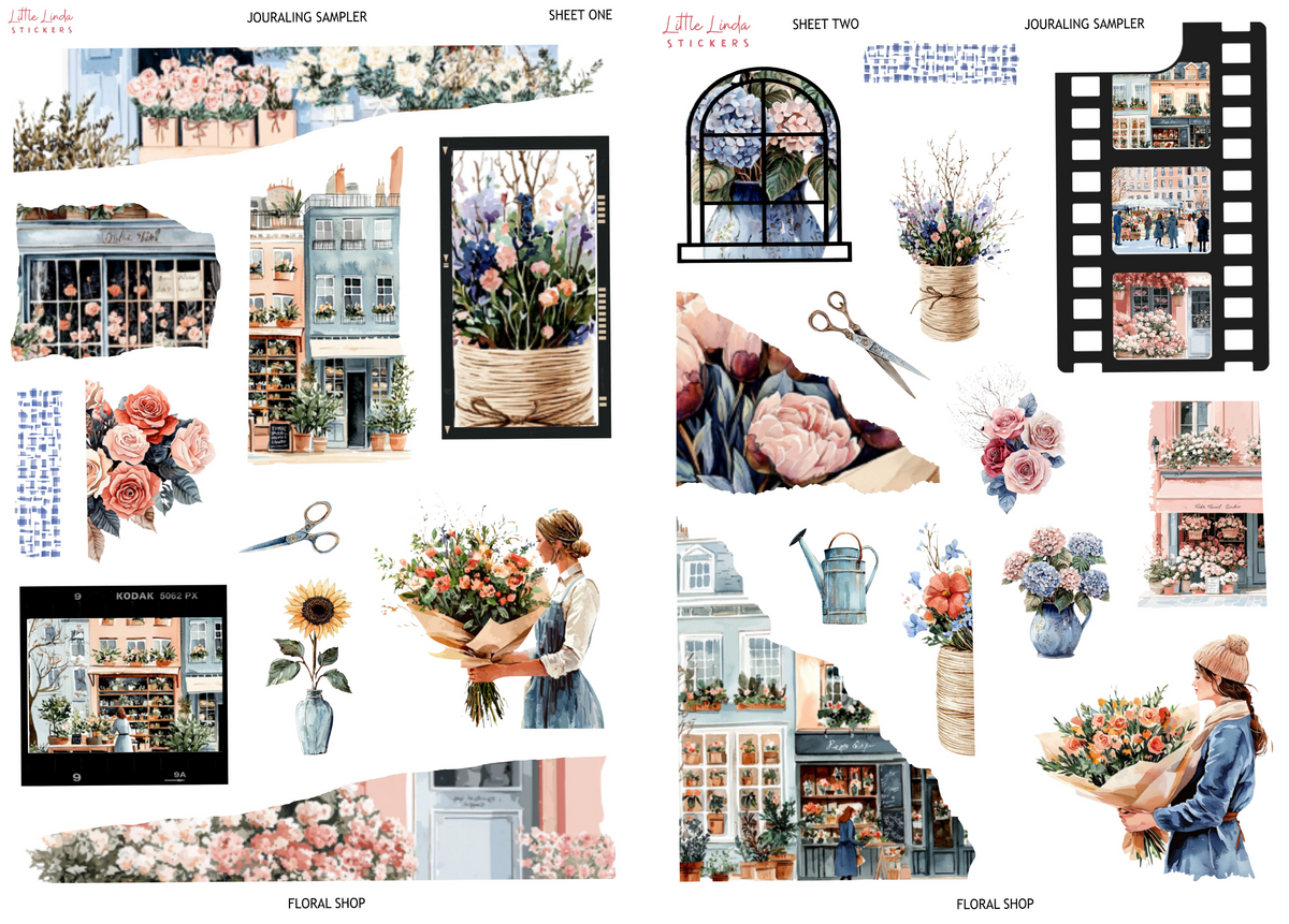 2026 Jan | Floral Shop | Journaling Kit