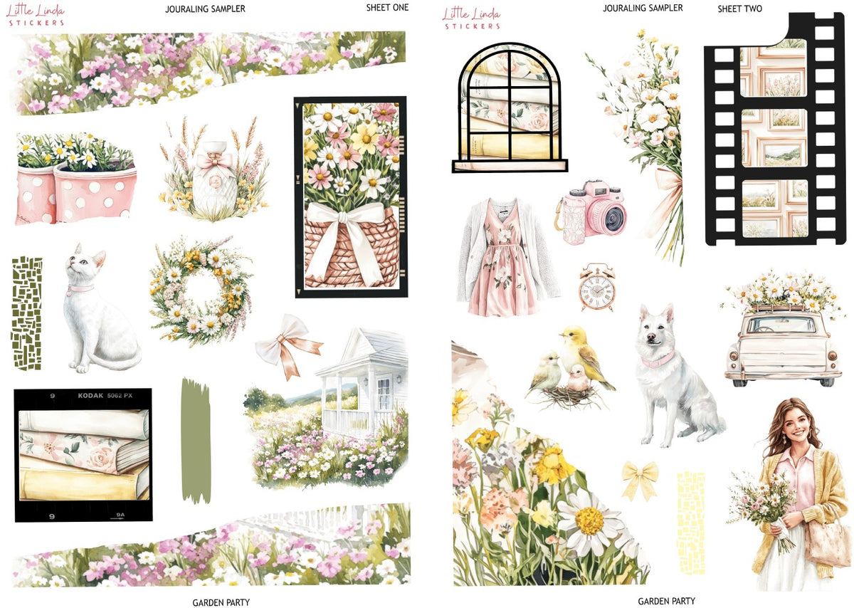 2025 Sep | Garden Party | Journaling Kit