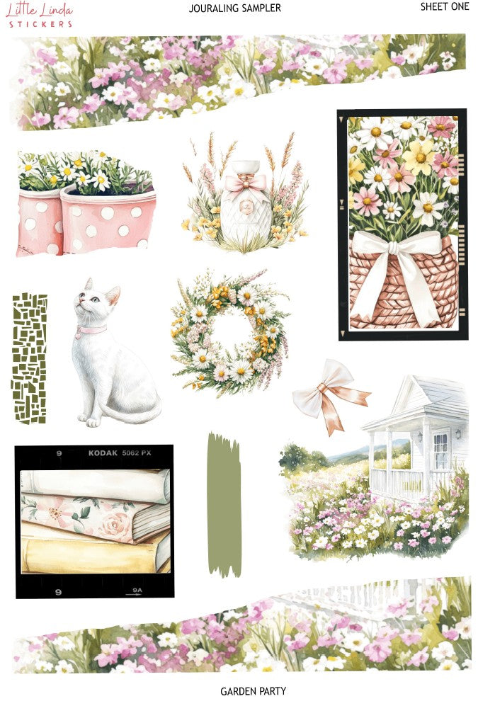 2025 Sep | Garden Party | Journaling Kit