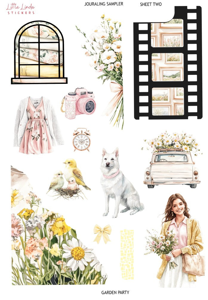 2025 Sep | Garden Party | Journaling Kit