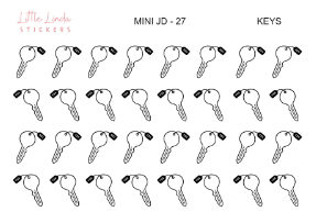 Keys - Mini Journaling Doodle Icon