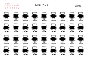 Wine - Mini Journaling Doodle Icon
