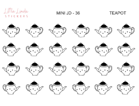 Teapot - Mini Journaling Doodle Icon