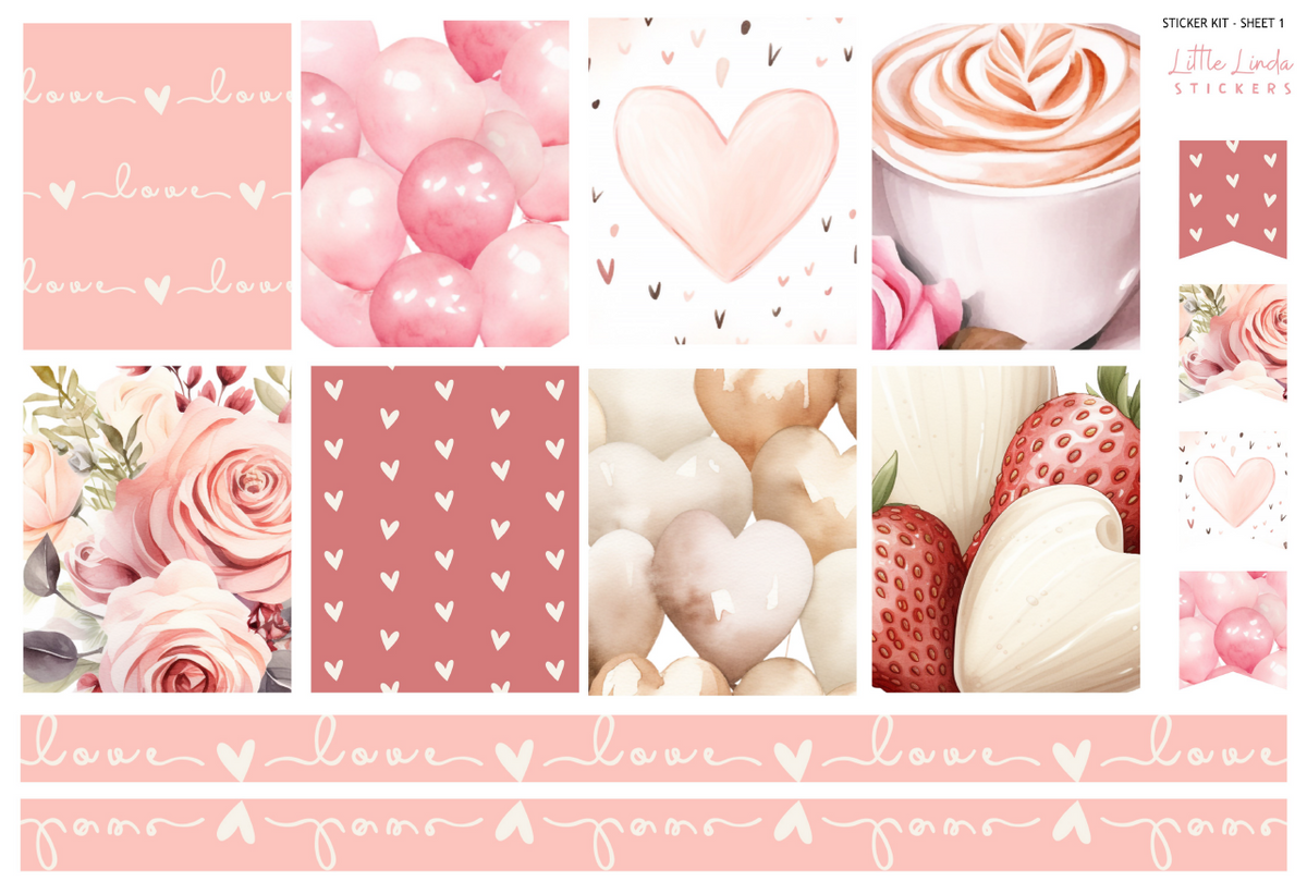 2024 Jan | Sweet Valentine - Vertical Kit