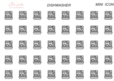 Dishwasher - Mini Icons