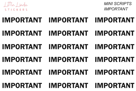 Important - Mini