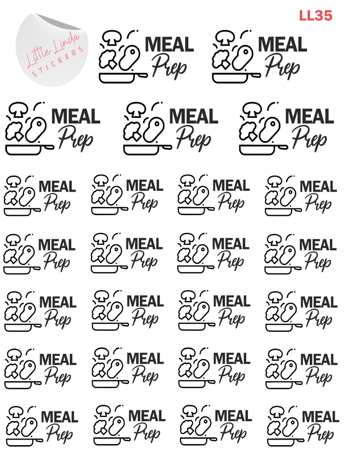 Meal Prep 1 Stickers