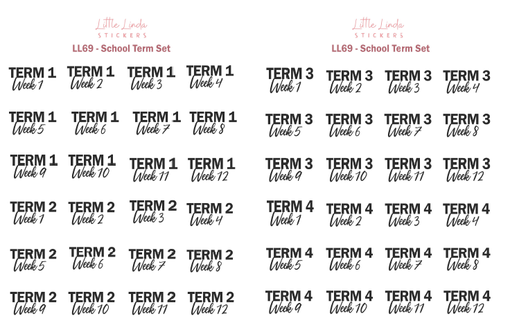 School Term Set - Scripts