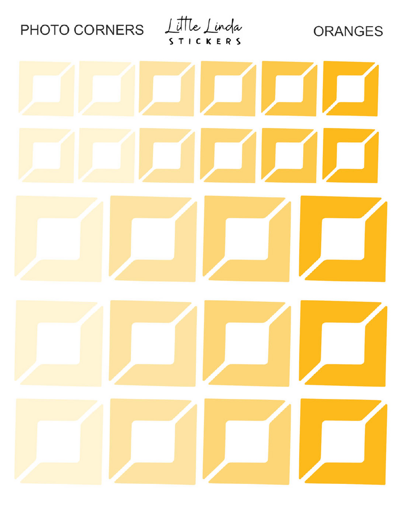 Functional Shapes | Photo Corners