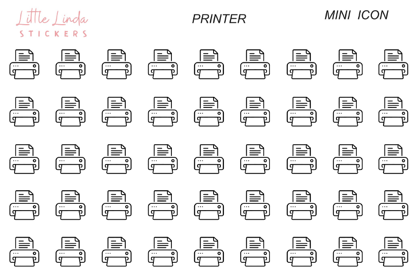 Printer - Mini Icons