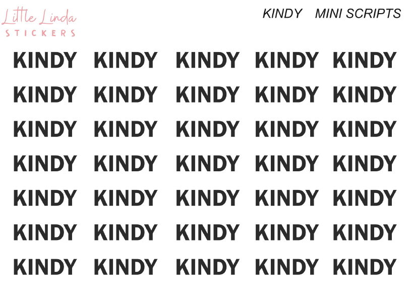 Kindy - Mini